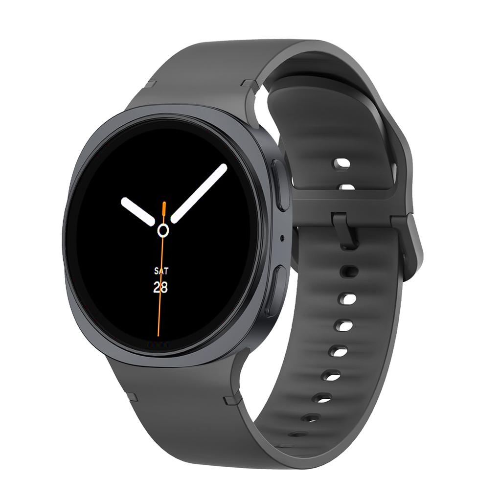 Originální silikonový pro Samsung Galaxy Watch 8/8 classic 40mm 44mm 46mm řemínek Sportovní correa pulseira náramek Galaxy Watch 8 pásek