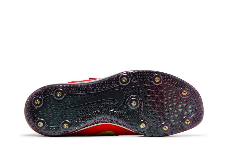 Nike High Jump Elite Bright Crimson Hyper Orange Lime Blast Washed Cor