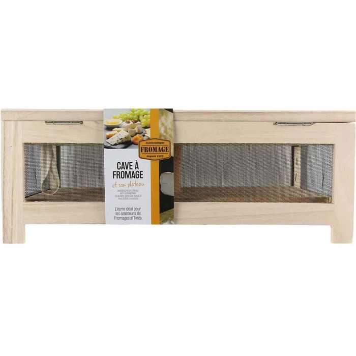 CAVE A FROMAGE AVEC PLATEAU SERVICE BOIS