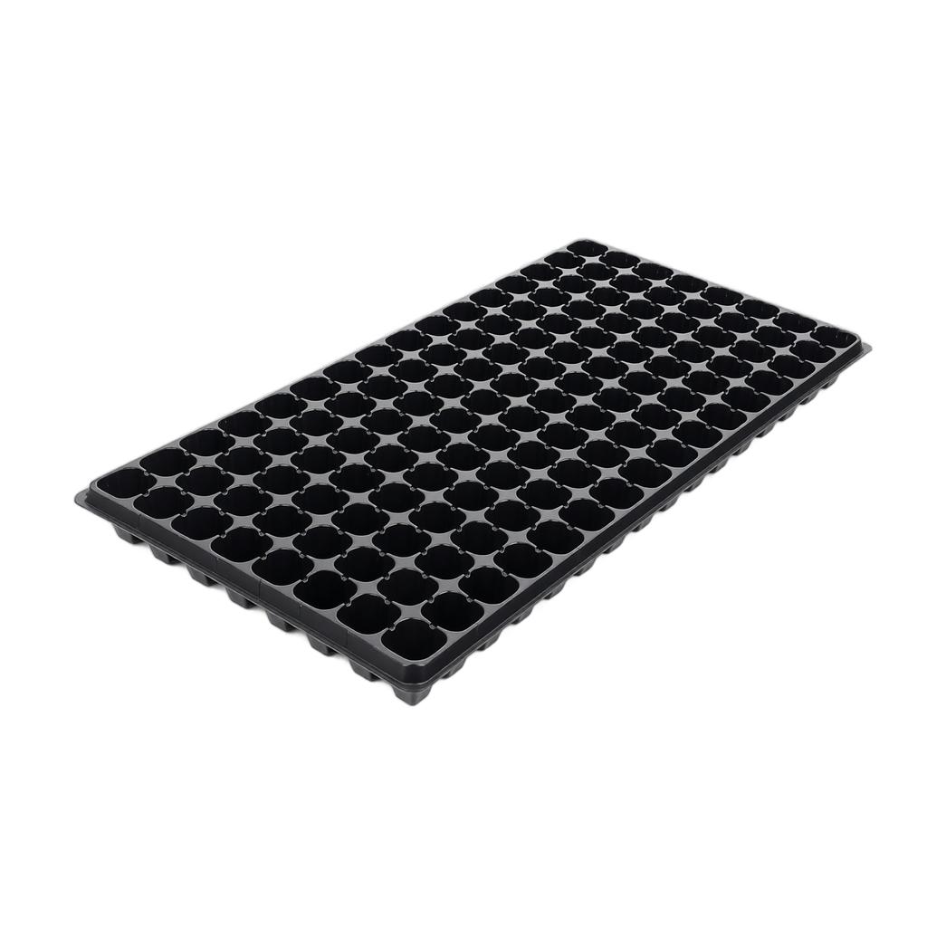 128-Cell Plastic Seedling Tray with Garden Design for Seed Starting