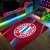 Design Bayernu Mnichov Křišťálový sametový koberec Útulný Ne?Protiskluzová tištěná předložka do ložnice, obývacího pokoje, předsíně