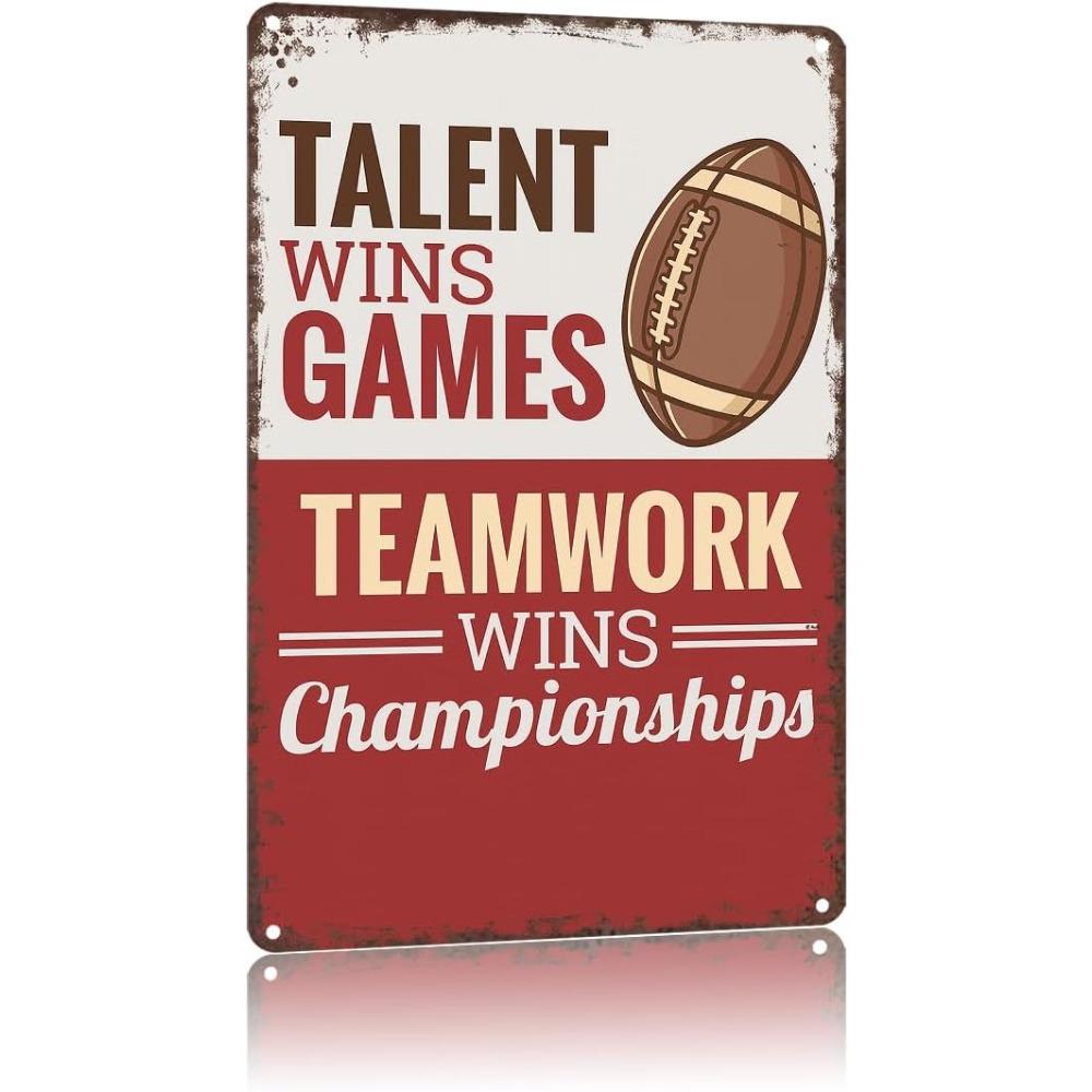 

Tin Wall Art 8x12 Inch Motivational Sign Home Office Decor Gift 20x30cm