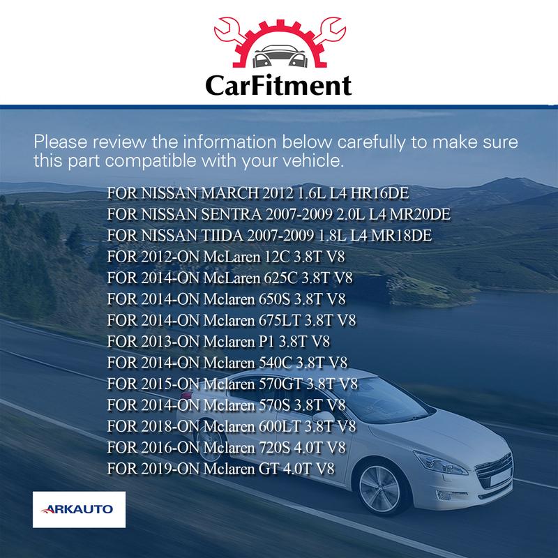 8PCS ARKAUTO Ignition Coil Packs 11F1892CP 11F0385CP UF591 22448ED800 for McLaren 12C 540 570 600 625 675 P1 720 GT 4.0T 3.8T V8