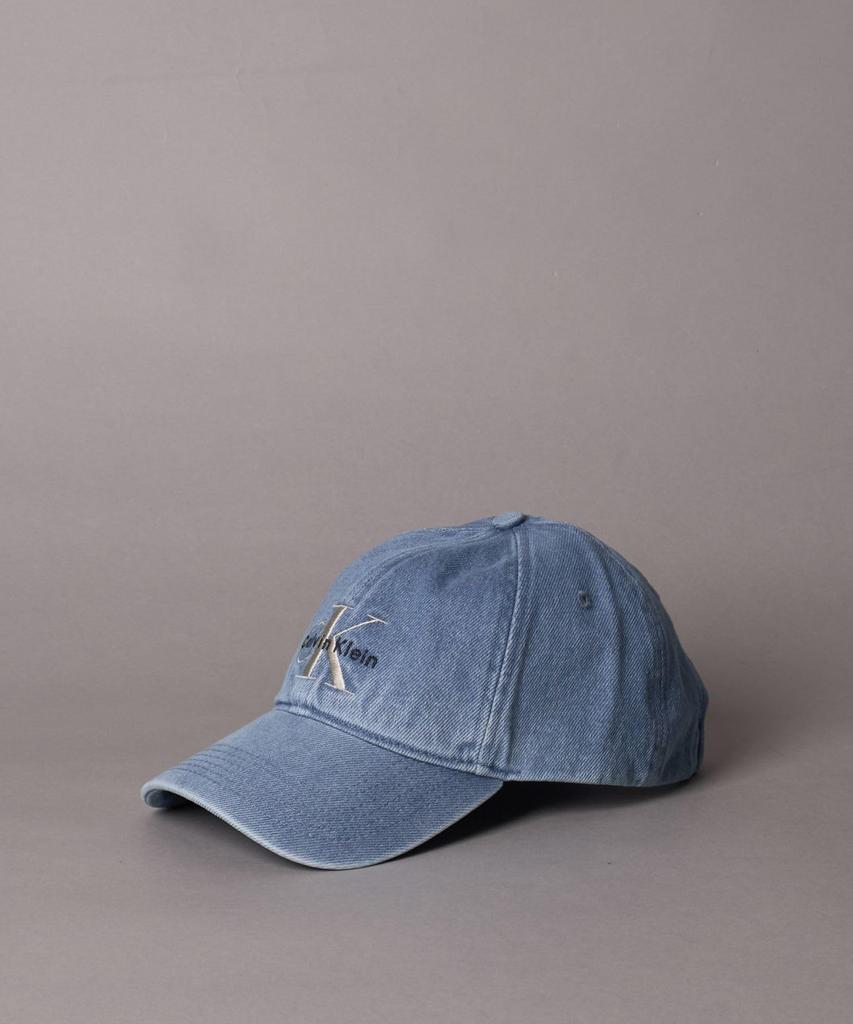Monogram Logo Embroidery Denim Cap 4G5007G OS Blue [Calvin Klein]