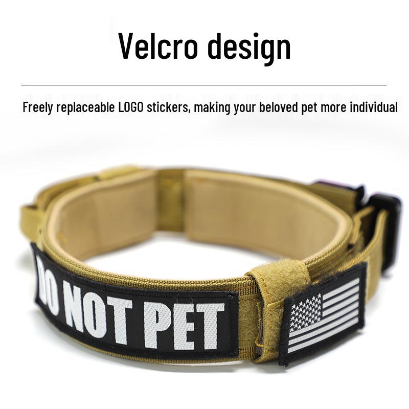 Outdoor Tactical Dog Collar for Medium To Large Breeds - Military-Grade Training Neck Collar, In Stock