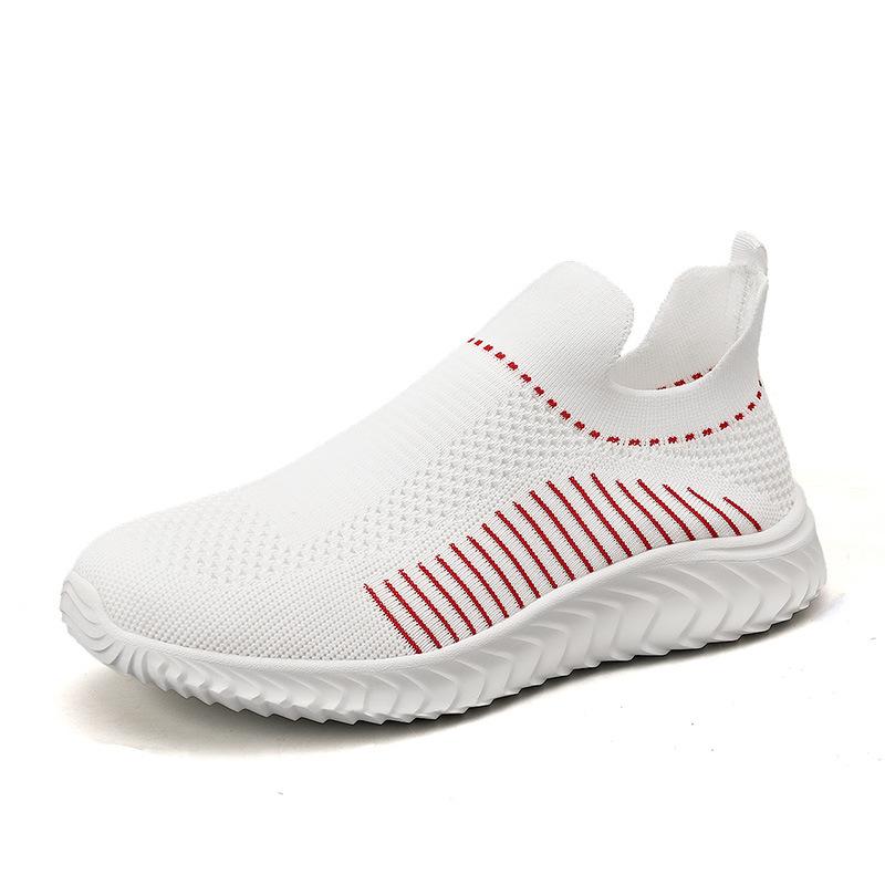 Summer and Autumn New Foreign Trade Large Size Men's Shoes Low-top Foot Cover Light Socks Shoes Ultra-light Sports Running Men's Shoes Tide