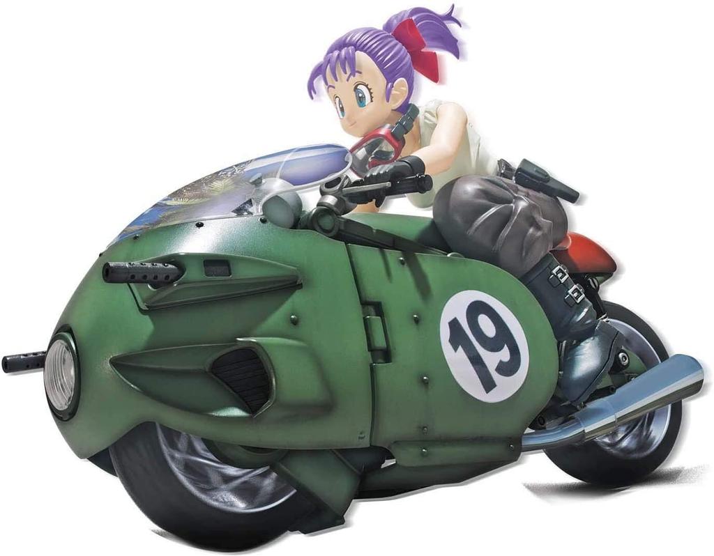 Mechanics Dragon Ball Variable Bike Plastic Model Figure-rise Bulma's No.19 Color-coded