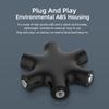 Port 1 Male to 5 Female Share Adapter Earphone Splitter Audio Cable Splitter Audio Splitter