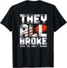 Shotgun Skeet Trap Clay Pigeon Shooting Vintage They All T-Shirt