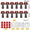 Doll Medieval Warfare Roman Soldier Building Blocks Temple Knight Golden Accessories Figures For Children Model Toys NO.1641