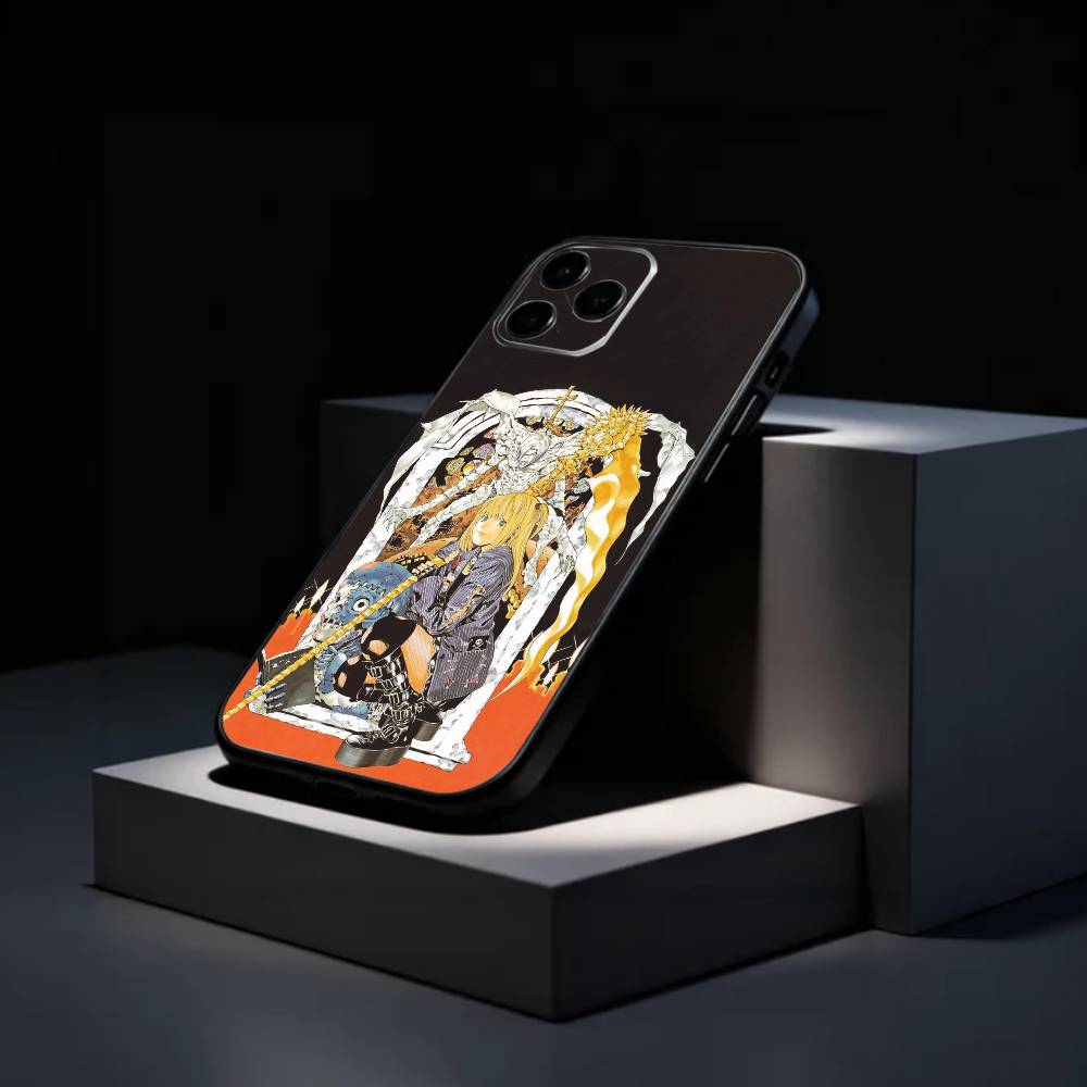 Misa anime D-Death N-Note    Phone Case Silicone Soft For IPhone 17 16 15 14 13 12 11 X XR Plus Pro Max Plus