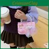 Charming Stylish And Handbag For Girls Featuring Princess Theme And Bow Adorable