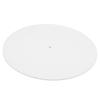 Acrylic Turntable Record Platter Turntable for LP Record Players 12-inch Mat, Vibration-Dampening Mat, Anti-Static Slipmat, (Opal White)