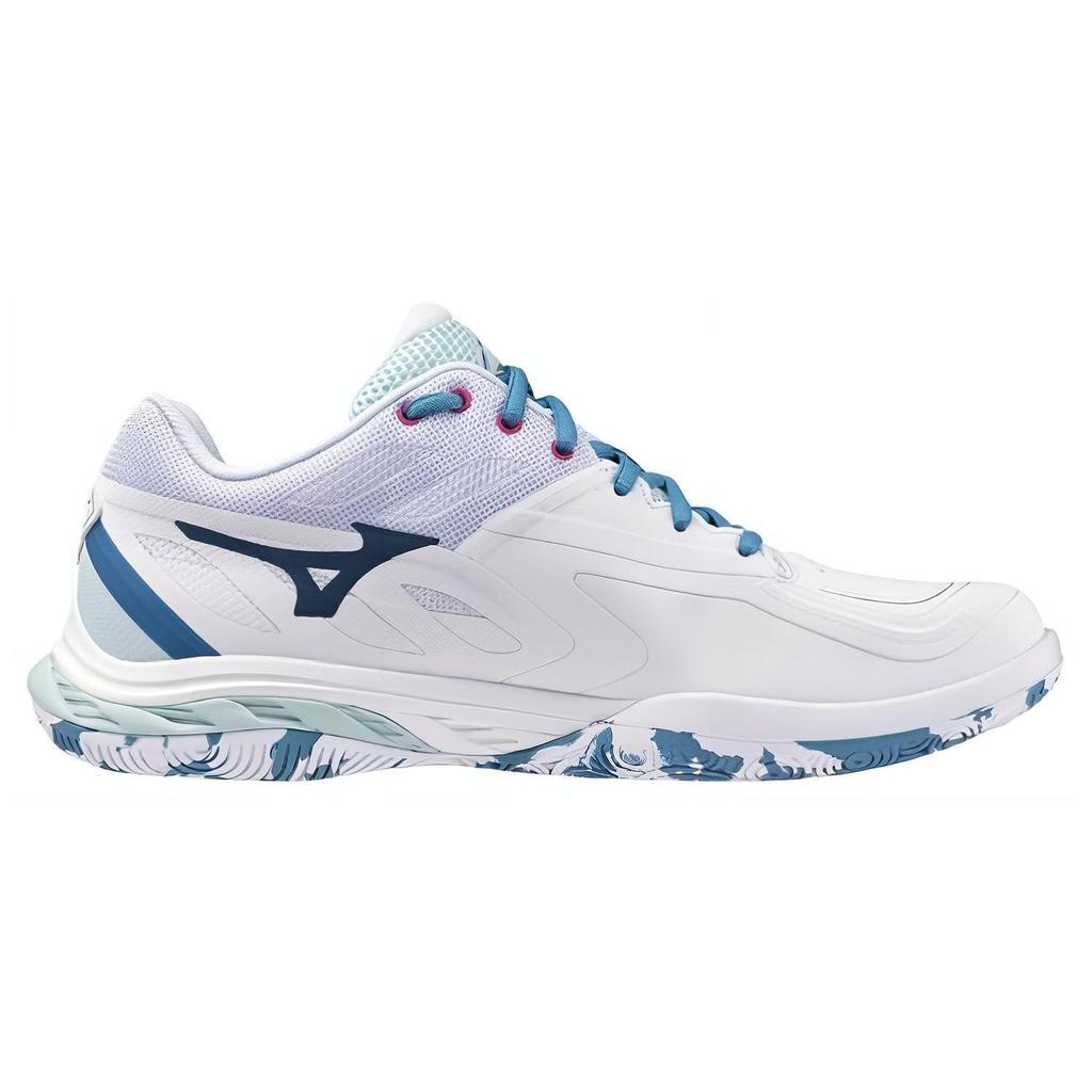Mizuno Wave Fang 2 Wide White Blue Unisex Sneakers 71GA231311