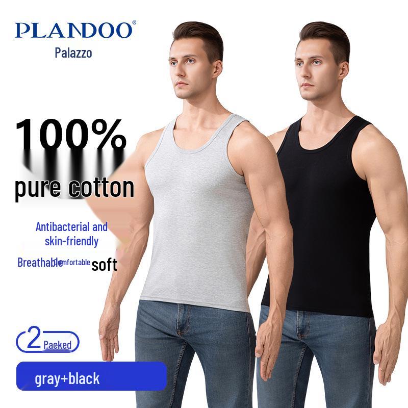 Premium Pure Cotton Men's Casual Tank Top