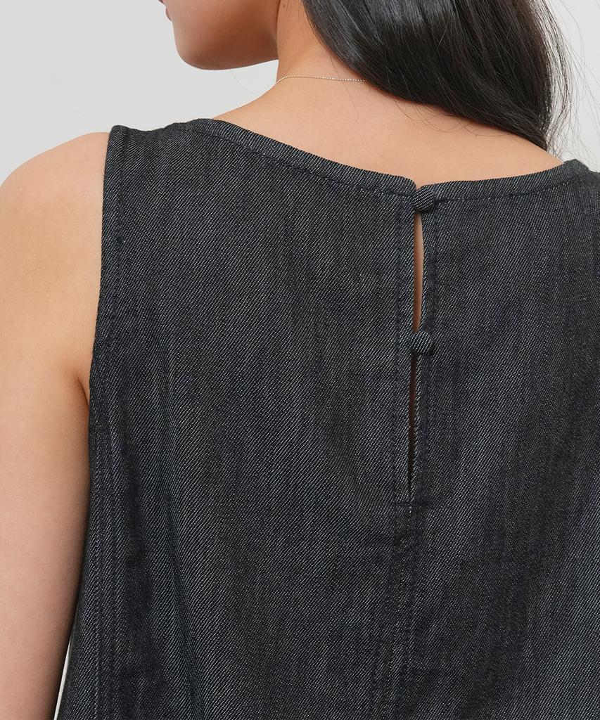 General Idea Minimal Twill Dress [Navy] / Gf2Lop515