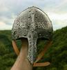 Medieval Steel Norman Viking Helmet Spectacle Armor Helmet 18 G Steel Handmade