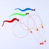 1pc  A Bell Cat Toy with A High-toughness, Dual-color Feather Steel Wire for Cats To Play With