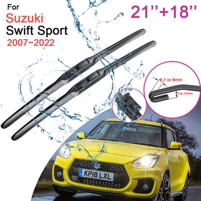Araba Ön Cam Silecek Bıçakları Suzuki Swift Sport 2007 2008 2009 2010 ~ 2022 Iki Çerçevesiz Kauçuk Kar Kazıma
