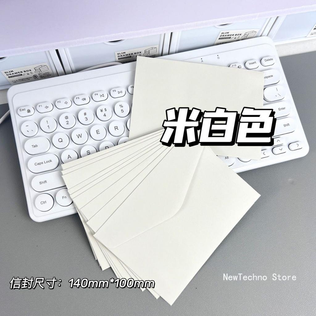 10pcs/set Candy Color Envelopes Blank Envelopes DIY Multi-function Craft Paper Envelope For Letter Postcards Wedding Invitation