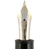 Great MONTBLANC fountain pen Meisterstück 149 white star Black gold 14K mens Used