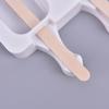 Silicone Frozen Ice Cream Mold Juice Popsicle Maker Ice Lolly Mould - 4 Cell