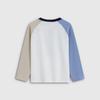 GAP Boys' Logo Print Color-Block Long-Sleeve T-Shirt