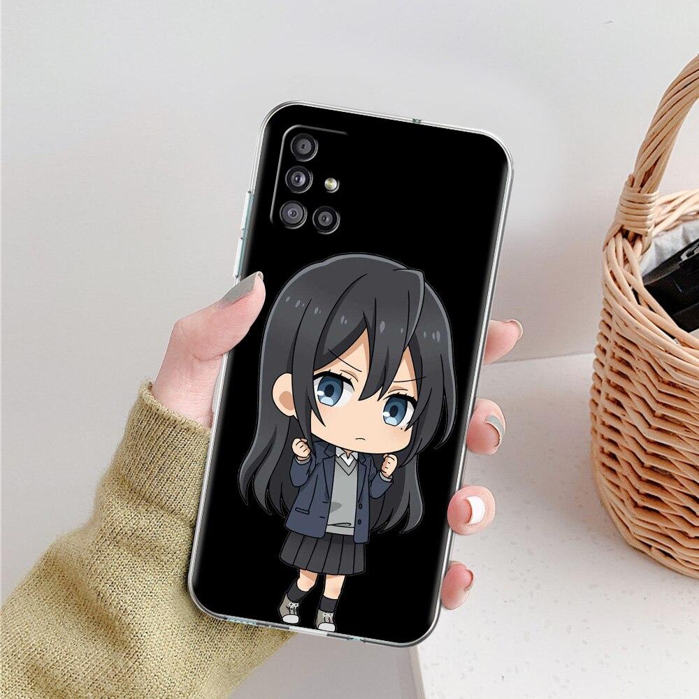 Horimiya Miyamura Izumi Anime Phone Case For Samsung Galaxy A51 A71 A21S A12 A11 A31 A41 A52 A32 5G A72 A01 Silicone Clear Cover