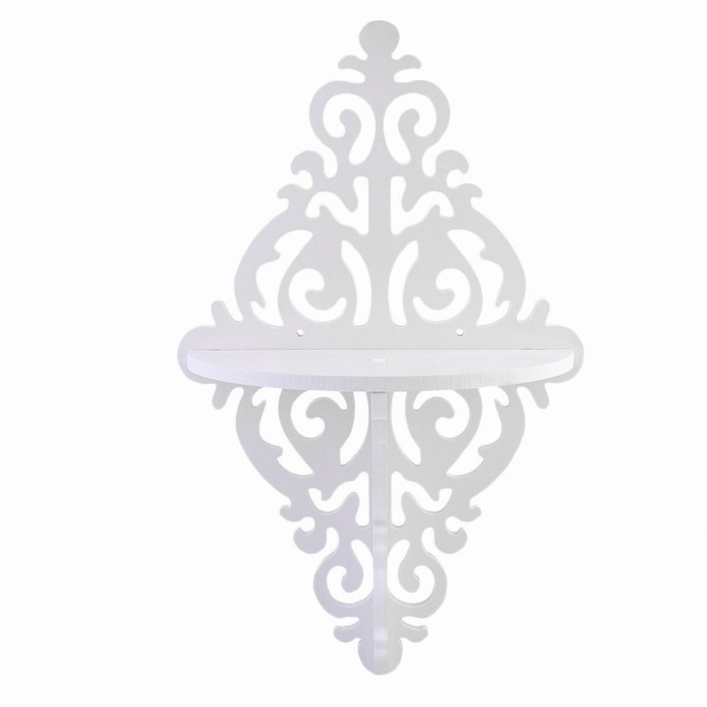 Room Decor Sharp Point Wall-mounted Floating Wall Shelf Flower Pot Rack Display Rack Storage Board