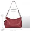 Stylish Ladies Tote Bag Large Capacity High-grade Genuine Leather Bag Simple All-in-one Commuter Shoulder Bag