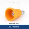 High Pressure Car Washer Nozzle Tips Quick Connect Stainless Steel Sector Sprayer for Auto Detailing Yard Cleaning Use