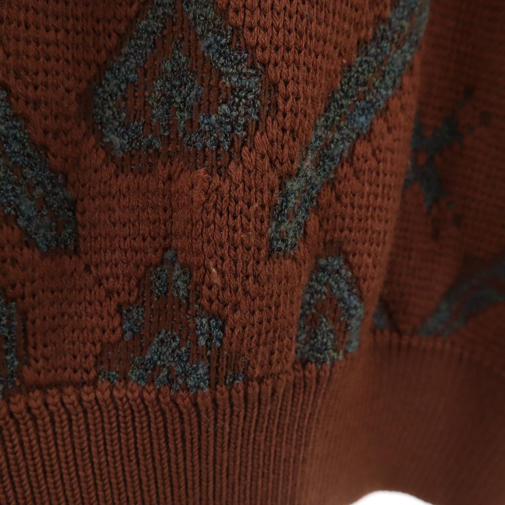 YVES SAINT LAURENT 90s Old Overall handle Long sleeve sweater M knit Men's Used