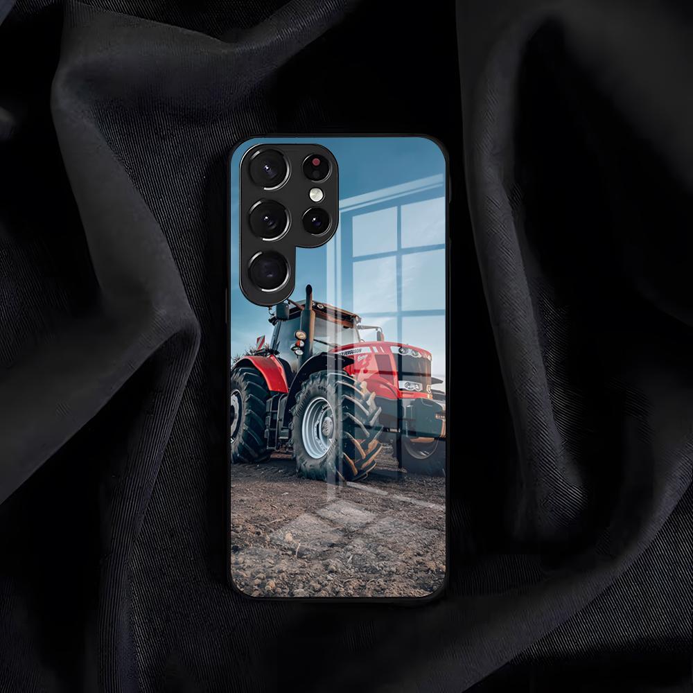 Massey Ferguson Phone Case For Samsung S26 S25 Edge S24 S23 S22 S21 S20 Ultra Plus FE Glass Cover