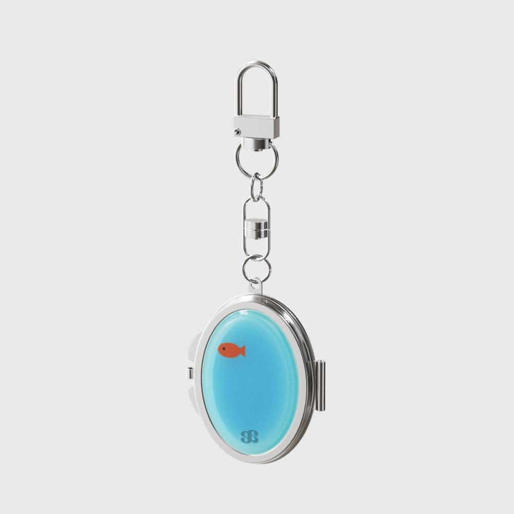EARPEARP Blue Ripple (Mirror Keyring)