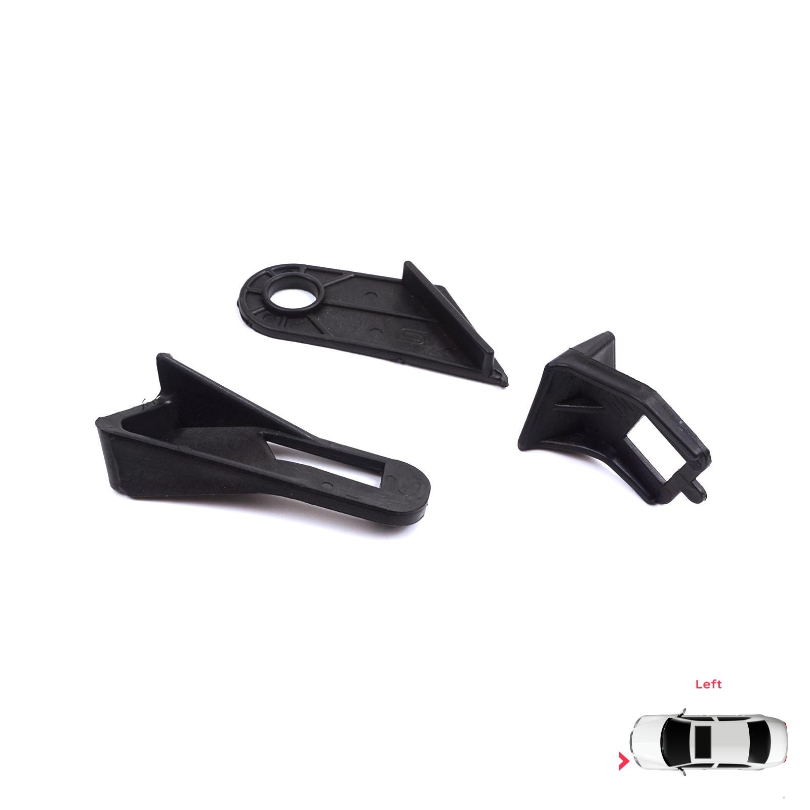 

BHL589-1 Left Side Headlight Holder Mount Repair Bracket Tab Set for Fiat Abarth Grande Punto MK3 199 2005-2013 89101372SX