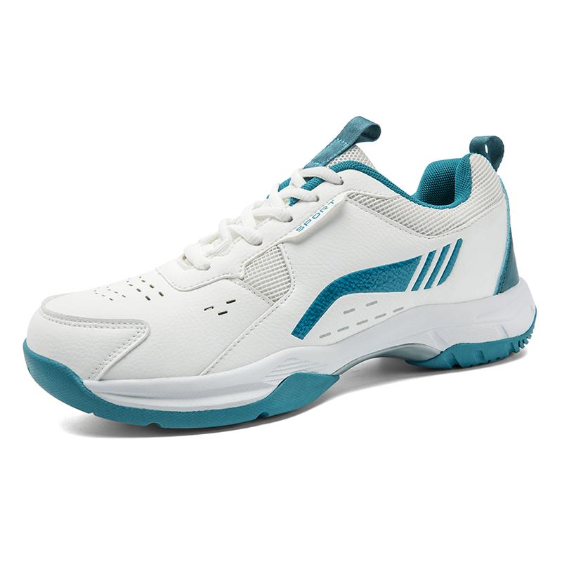 2025 New men's and women's breathable wide-last wrapped wear-resistant and anti-slip sports training badminton shoes