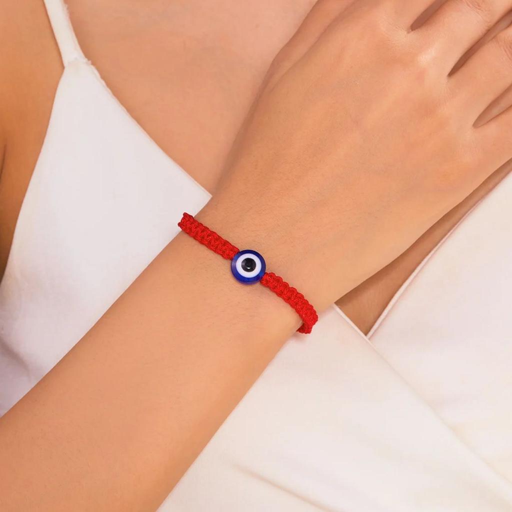 New Design 10 Style Lucky Red Rope Blue Evil Eye Bracelets for Women Handmade Braided Couple Bracelets Amulet Friendship Jewelry