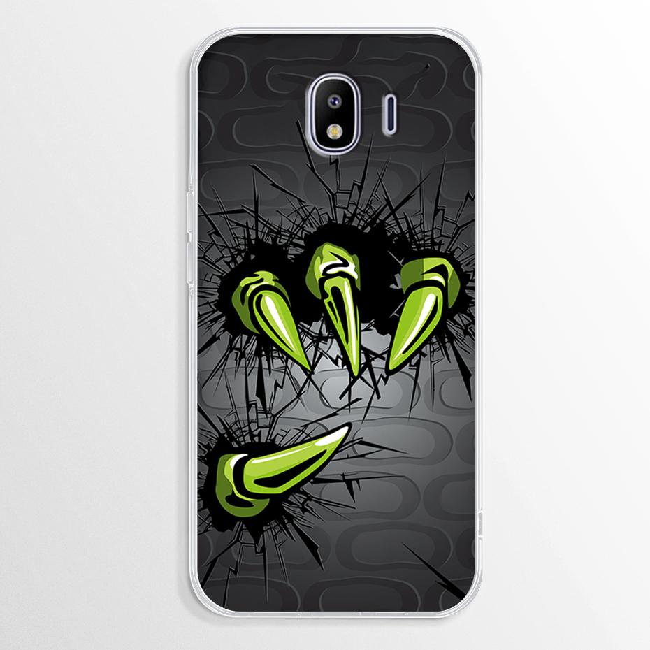 Marble Case For Samsung Galaxy J4 2018 Case J400 J400F Soft TPU Cover For Samsung Galaxy J4 Plus J 4 J4+ Case J415F Fundas Cover