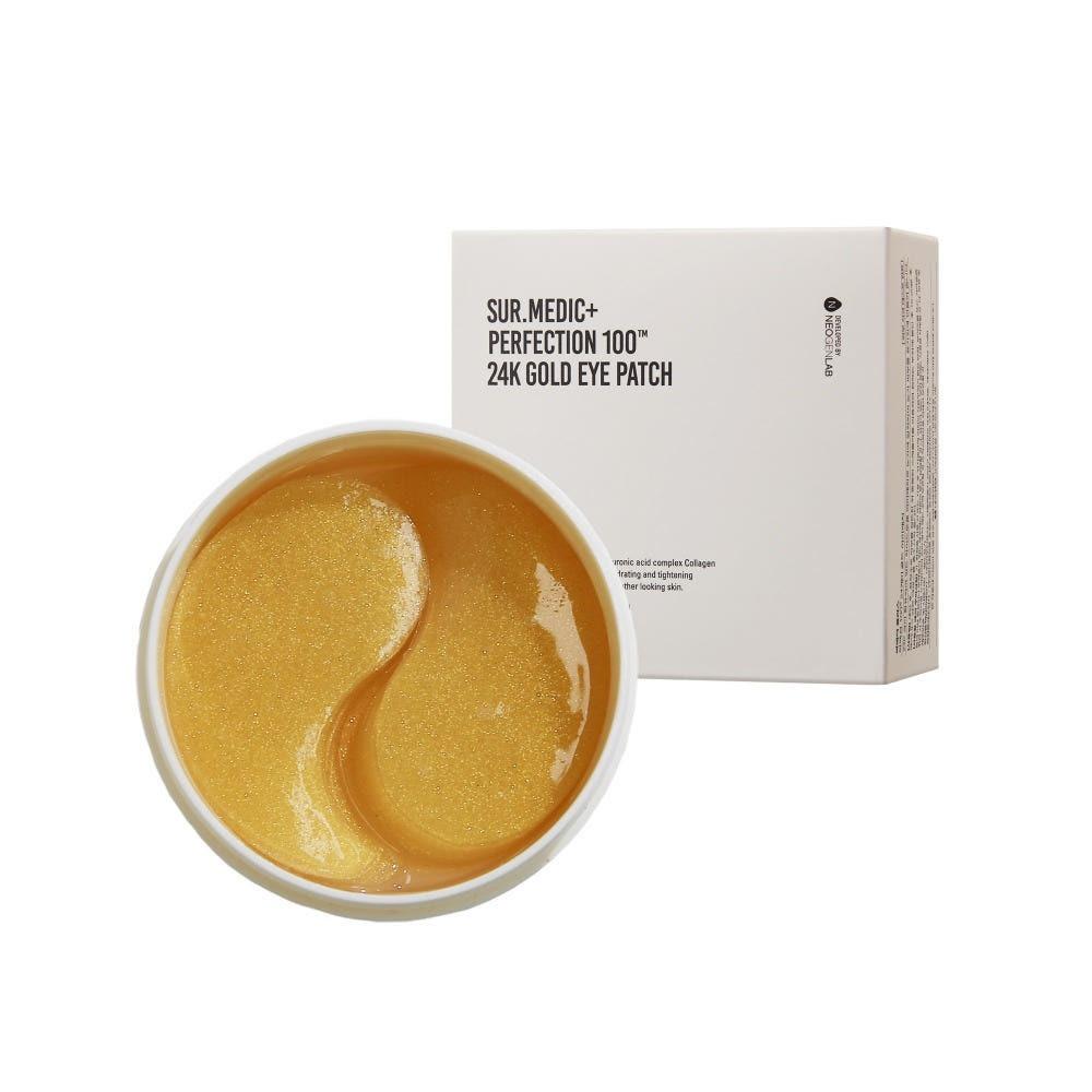 Surmedic by NEOGEN Perfection 100 24K Gold Eye Patch Anti-Wrinkle & Firming Hydrogel Sheet 75g (60 Pads)