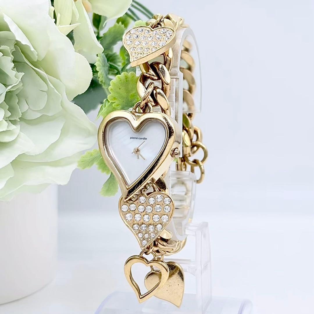 Used pierre cardin pierre cardin heart bracelet watch
