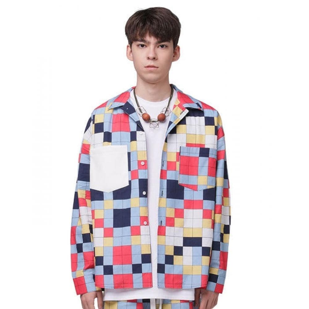 

РУБАШКА LAMODECIEF 21SS В КЛЕТКУ