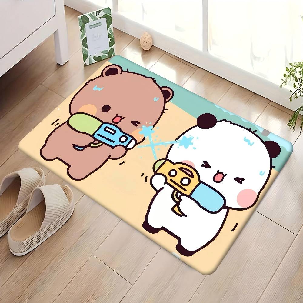Dudu Bubu Cartoon Hallway Carpet Washable Non-Slip Living Room Sofa Chairs Area Mat Kitchen Doormat Area Rug