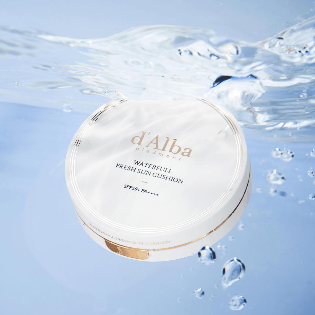 d'Alba Waterfull Fresh Sun Cushion SPF 50+ PA++++ 25g
