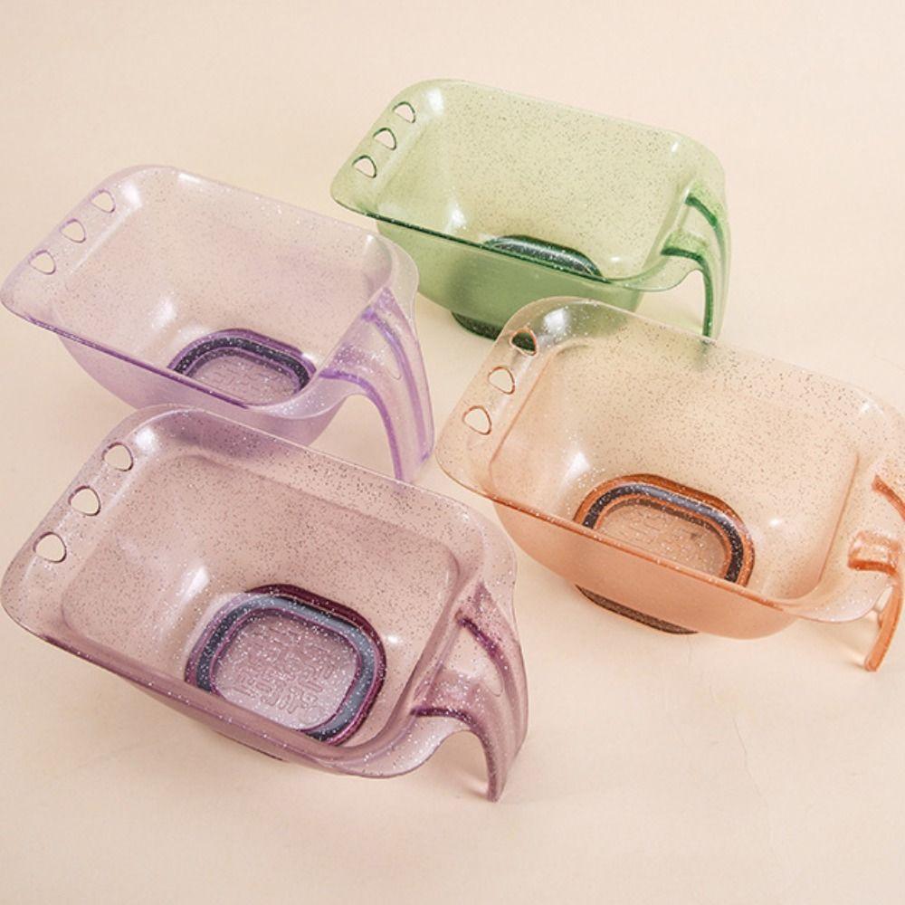 Glitter Color Hair Coloring Bowl Hair Treatment Styling Bowl Professional Styling Tool