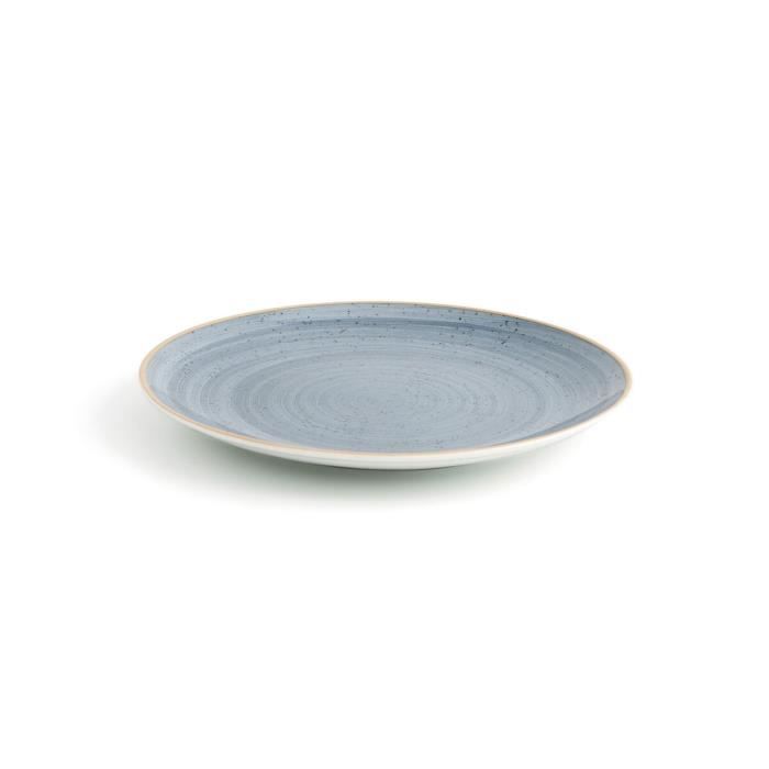 Farfurie plată Ariane Terra Ceramică Albastră (24 cm) (6 Unități)