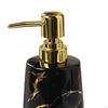 Ceramic Pump Soap Dispenser Leakproof 500ml/17oz Elegant Refillable Body Wash for