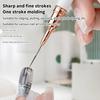 1Pcs Nail Art Liner Brushes Elongated Lines Striping Drawing Uv Gel Painting Nail Design Pen Professional Manicure Tool