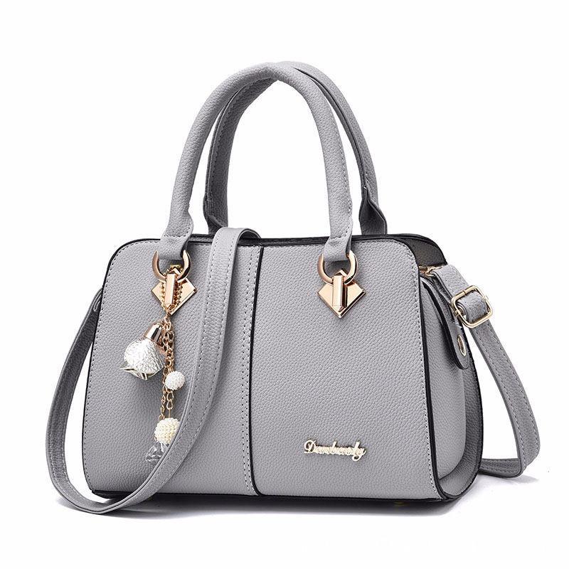 Stilvolle Vintage PU-Handtasche für Damen, große Kapazität, vielseitige Umhängetasche