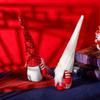 Valentine's Day Gnome Statues Knitted Decorations Mini Figurines Decorative Faceless Doll Statues 1PC