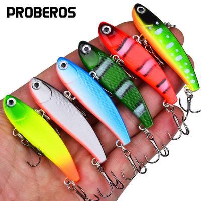 Köder Falscher Köder Bleistift VIB 6cm 11g Bionischer Fischköder ABS-Kunststoff Falscher Köder 8 # Drillingshaken